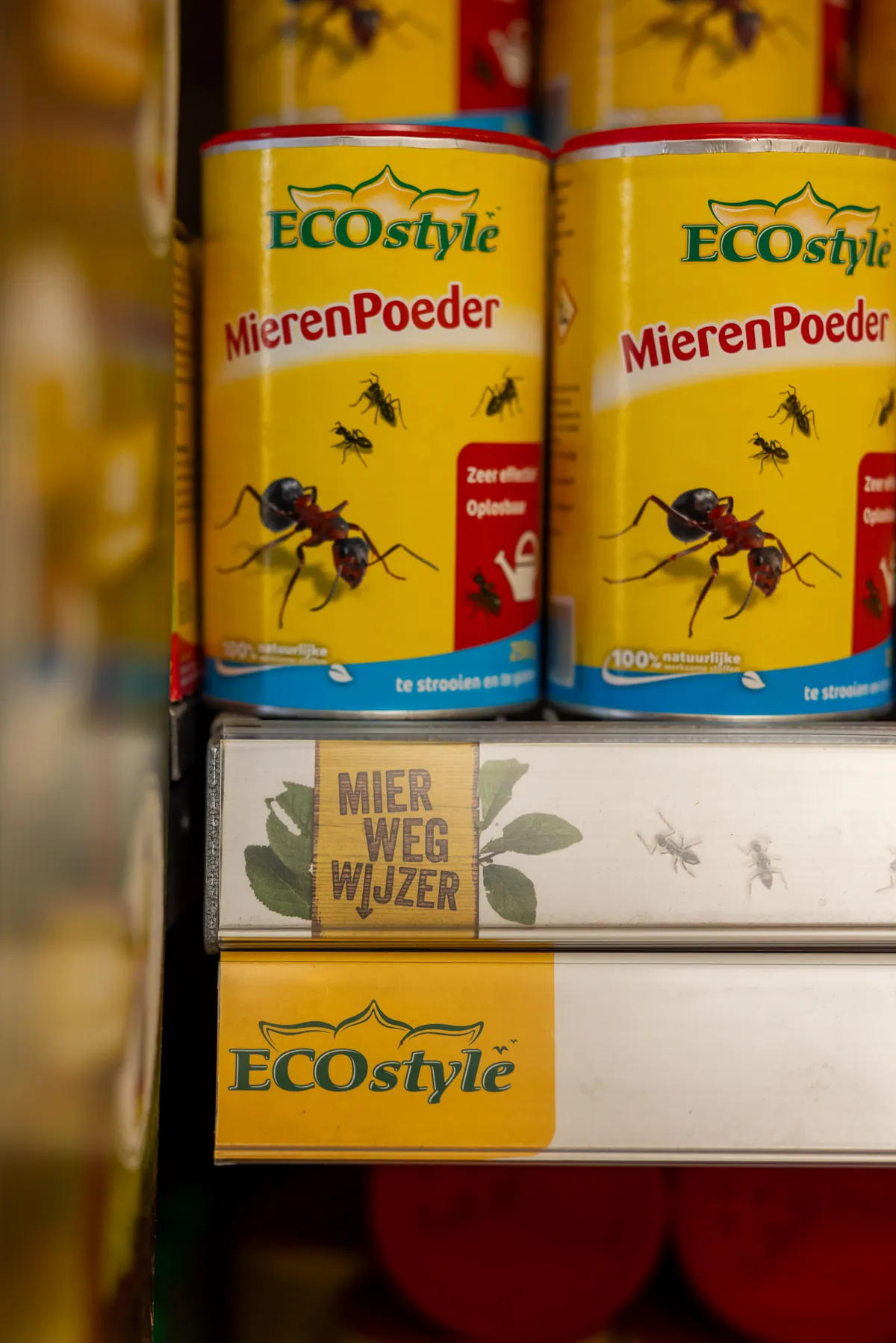 MierenPoeder in het schap