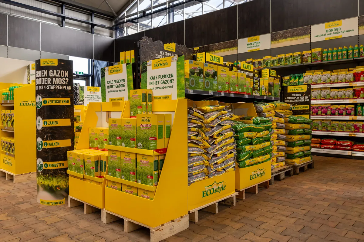 ECOstyle-eiland met zakken