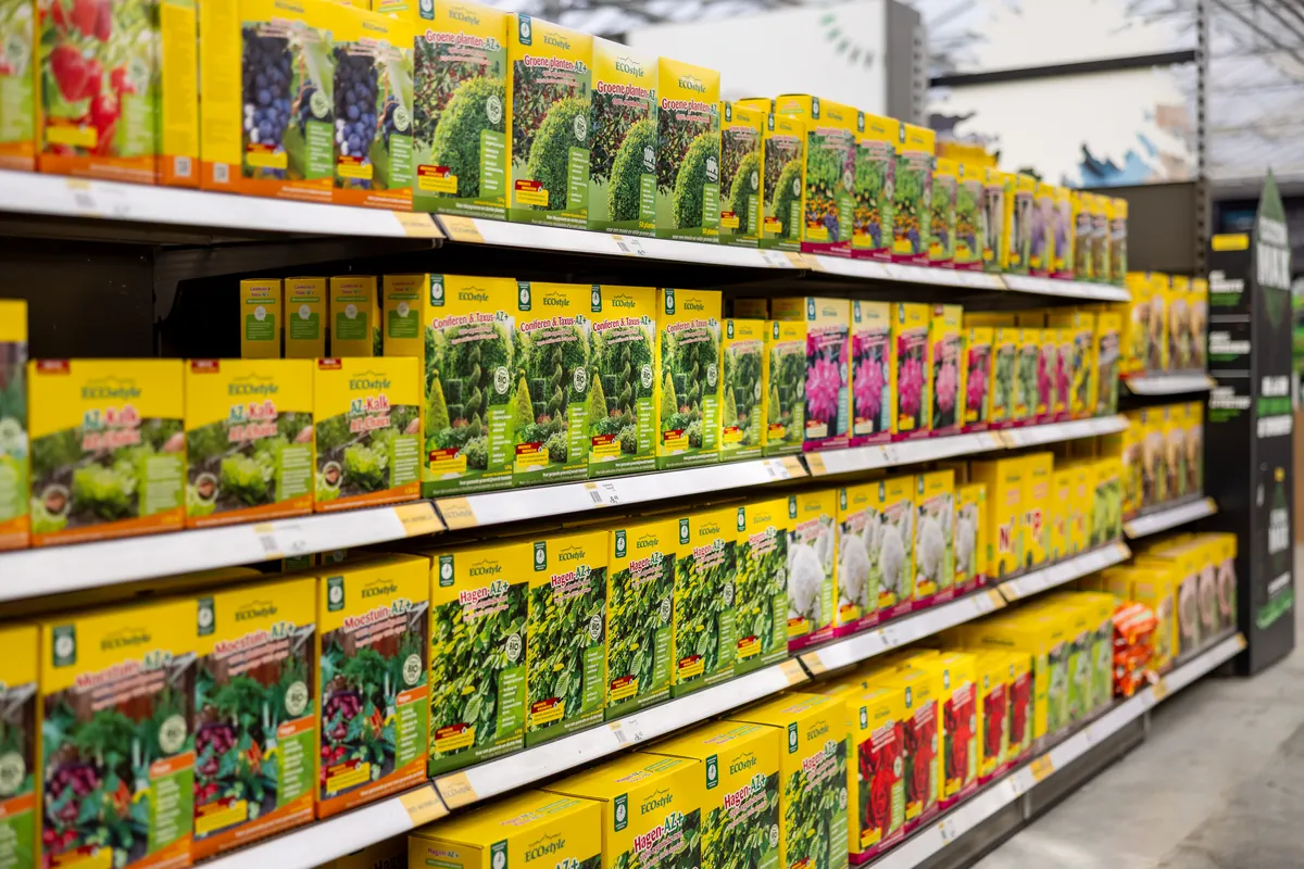 Gangpad met ECOstyle-producten, België